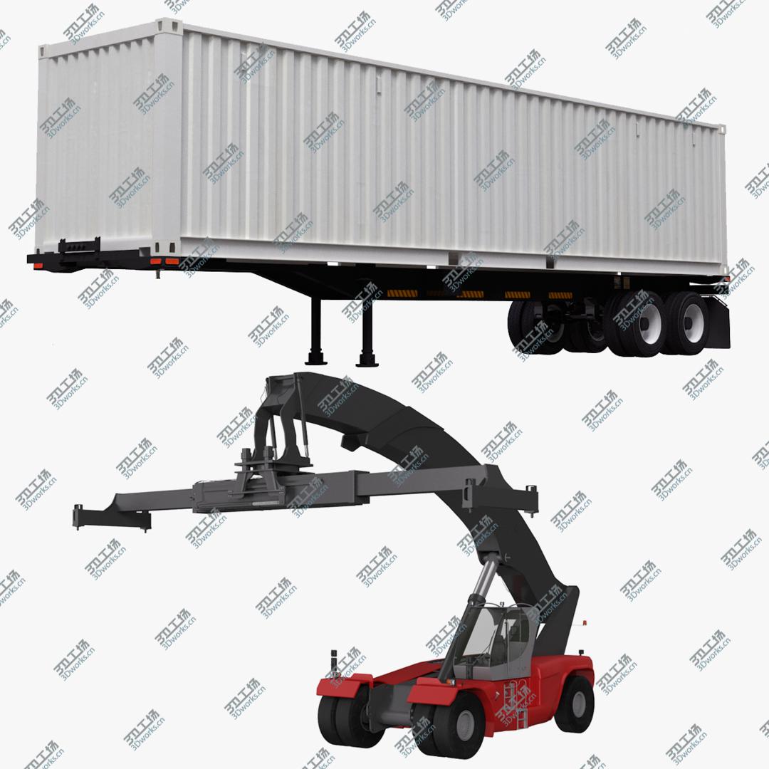 images/goods_img/20210319/3D ISO Container Trailer and Reach Stacker/1.jpg